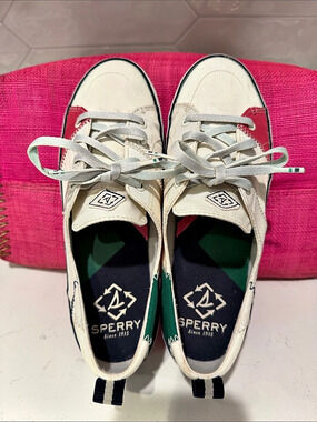 Sperry Crest Vibe Bionic Canvas Colorblock Sneakers